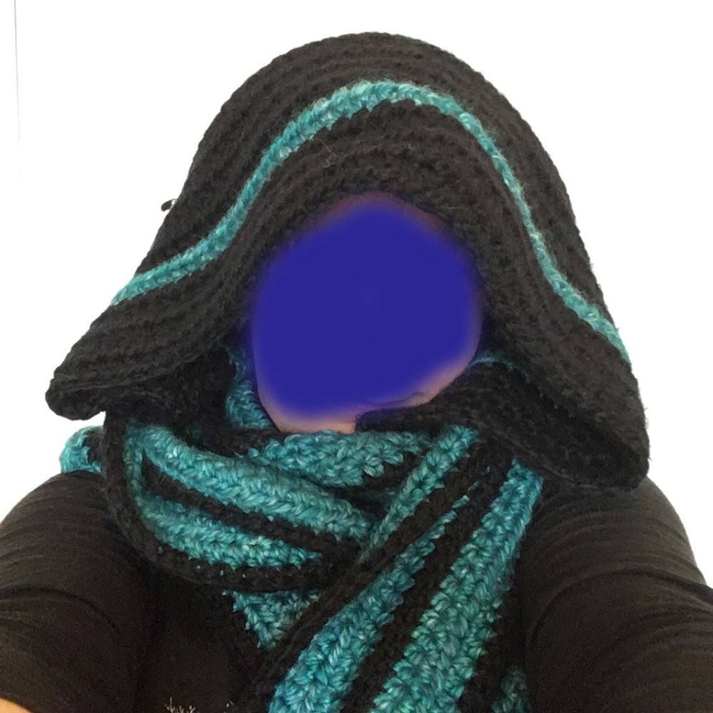 Handmade Hooded Scarf